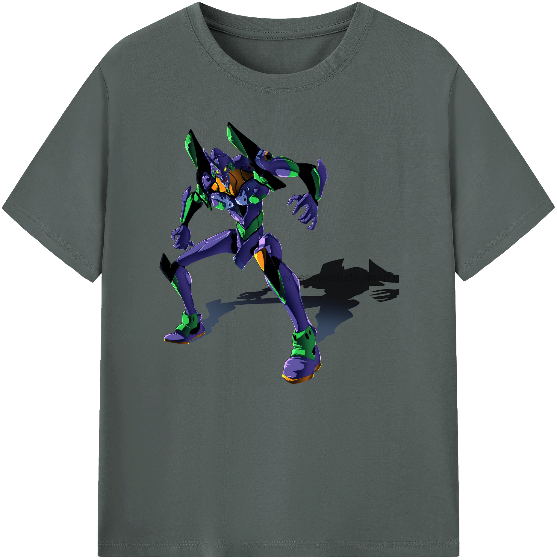 （画像用） EVA 新世紀エヴァンゲリオン 綿100％ メンズ半袖Tシャツ｜肌触りやわらか＆通気性